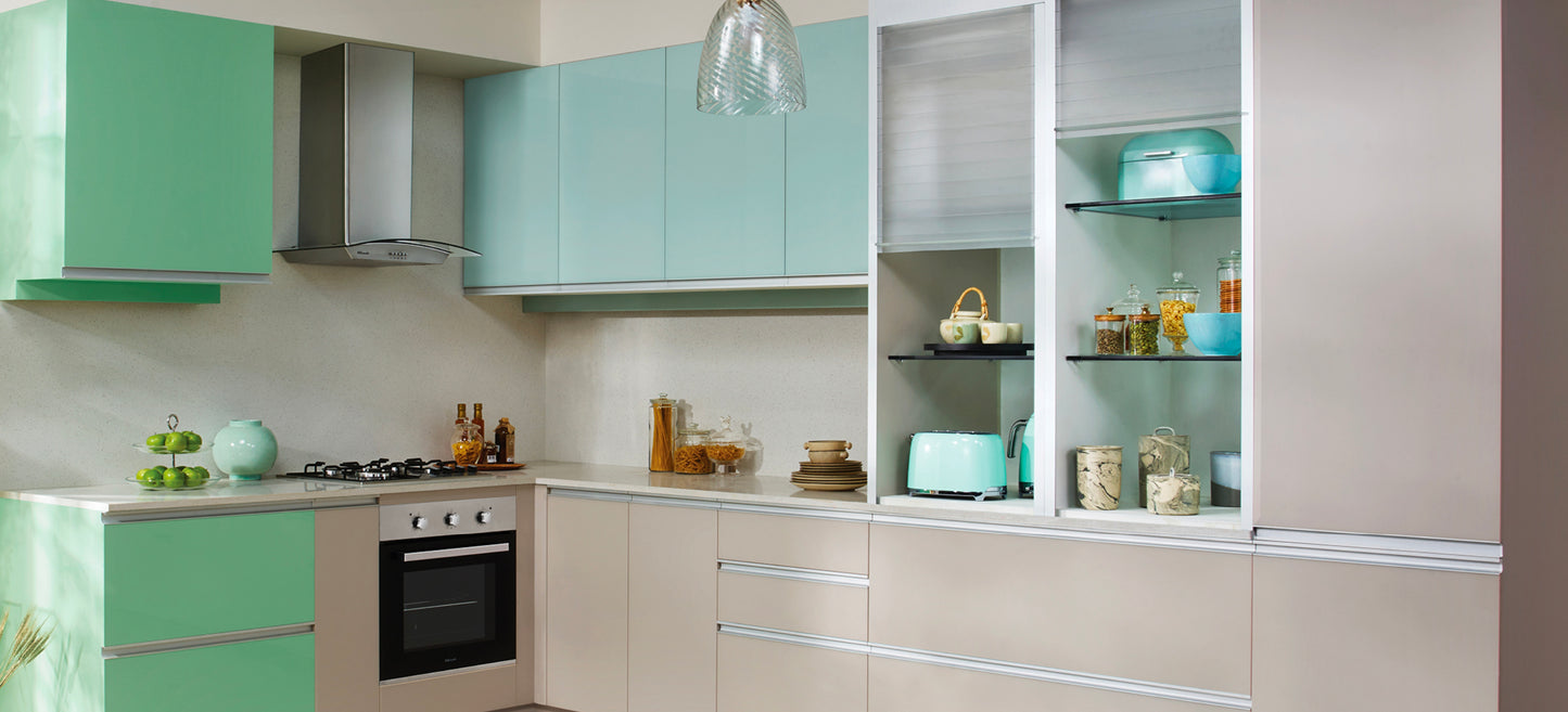 A Complete Guide to L shaped modular Kitchens in India - Urban Ladder